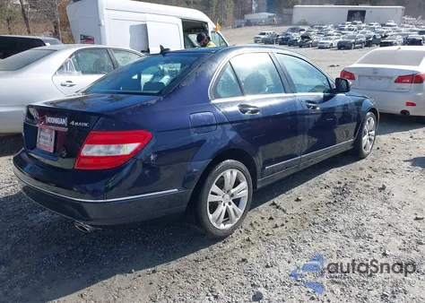2008 Mercedes-Benz C 300 Luxury 4Matic/Sport 4Matic из США, поврежденный, VIN WDDGF81X78F056829